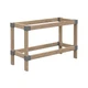 KNAPE & VOGT HEAVYWEIGHT 2' X 4' WORKBENCH KIT HEAVY-DUTY PLASTIC - GRAY