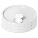 Meranti 5 Gallon Pail Lid with Pour Spout and Gasket | fits 3.5, 5, 6, 7 gall...