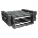 Skb 3Rs-9U24-25B Black Shock Rack Case, 39.1"L X 23.8"W X 22.3"D