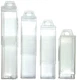 FTG USA Storage Container 4 Piece Large Size Extendable Large, Translucent 