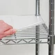 Shelf Liner For 36 In X 18 In Shelf, Clear, 4Pk, 5Grf5