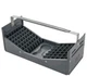 87-Compartment Gray Polyethylene Portable Plumbing Nipple Caddy Small Parts Orga