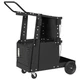 Welding Trolley Black 91 x 47 x 96 cm Steel vidaXL
