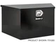 Buyers Products 1701280, Black Steel Trailer Tongue Truck Box