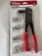 NEW Sealed HYPER Tough 9 1/2 Inch Steel Hand Riveter with 40 Rivets