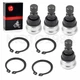 Upper Lower Front Ball Joints for Polaris RZR 570 800 900 4 Style