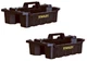 Stanley STST41001 19" x  13" x 7" Portable Tool Parts Storage Tote Trays -2 Pack
