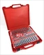 Milwaukee 48-22-9008 56-Piece 3/8 in. Drive Metric + SAE Ratchet and Socket Set
