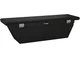 UWS TBSD-69-A-LP-B Gloss Black 69" Deep Angled Truck Tool Box Low Profile