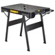 DEWALT 33 in Folding Portable Sawhorse Workbench Heavy Duty Plastic