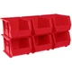 Akro-Mils 30239 AkroBins Plastic Storage Bin Hanging Stacking Containers, (11-In