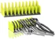 Ernst Manufacturing No-Slip Plier Pro Organizer, 10 Tool High-Visibility New USA