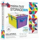 MAGNA-TILES Storage Bin & Interactive Play-Mat, the ORIGINAL Magnetic Building B