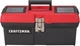 CRAFTSMAN Tool Box, Lockable, 16 in., Red/Black