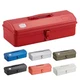 TOYO Steel Tool Box Y-350 Red [Approx. 37cm (W) x 16cm (D) x 12cm (H)] Made in J