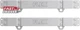 FLEX STACK PACK Storage System Side Tool Rack Rail 2 Pack - FS1604-2