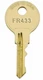 Steelcase FR433 File Cabinet, Desk, Cubicle, Mobile Pedestal Replacement Key