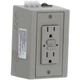 1PC HUBBELL WIRING DEVICES KELLEMS DRUBGFI15CB5 Din-R Utl Box, 15A 125V, Du