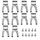 10x For Makita 324705-1 BDF452H BDF452HW BDF452 BHP452H2 BHP452H Belt Clip Hook