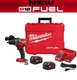 Milwaukee 2904-22 18V Drill/Driver Kit Cordless_Red 5.0 Batteries Charger & Case
