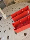Two Milwaukee Tool 48-22-8339 M18 Battery Racks For Packout Wall-Mounted Storage