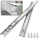 BAIDICE 5 Pair Stainless Steel Full Extension Ball Bearing Drawer Slides 22"