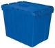 PACK OF 3 Akro-Mils 39170 Industrial Plastic Storage Tote 21 L x15 W x 17 H Blue