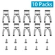 10 Packs For Makita BDF343H BDT132 BHP452 BTD144Z BDF452HW Belt Clip Hook