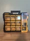 DEWALT DWST14121 12-Compartment Deep Pro Organizer &ndash; Heavy Duty Storage Case