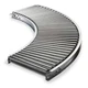 Ashland Conveyor 11F90eg15b16 Roller Conveyor, 90 Curve,  16Bf