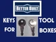 BETTER BUILT CH501-CH519 KEY 2 NEW KEYS FOR TOOL BOX KEY FREE SHIPPING