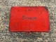 Vintage Snap On Tools KRA-275 Metal Case Box For 1/4" Drive Socket Set 1971