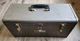Vintage Sears Craftsman 6512 Metal 20&rdquo; Gray Tool Box w/Removeable Tray USA Crown