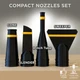 Nozzles for DeWALT 20V MAX Compact Jobsite Blower DCE100, DCE100B