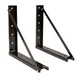 BUYERS 1701006B SET OF 2 HEAVY-DUTY 3 BOLT-ON TOOLBOX MOUNTING BRACKETS