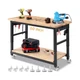 ENJOYWOOD Work Bench for Garage Adjustable Workbenches with Storage 60 Inch G...