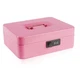 KYODOLED Safe Metal Cash/Money Box with Combination Lock, Money Tray for Secu...