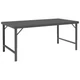 DURHAM MFG WBF-3672-95 Adj. Work Table,Steel,72" W,36" D 1PB28