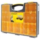 STANLEY Organizer Box With Dividers, Removable Compartment Black & Yellow MTG