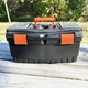 Black and Decker Workmate Series 22&rdquo;Tool Box Extra Deep Capacity Tray Organizers