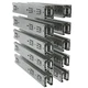 Hardware - 10 Pairs - 16-inch Full Extension 16" Inch, Bright Zinc Plate