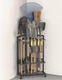 Lovind Garden Tool Organizer for Corner,Metal Yard Tool Organizer for Long-Ha...
