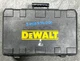 Black DeWALT DW4KIT-2  (CASE ONLY) Hard Shell Tool Storage Case