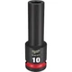 Milwaukee Tool 49-66-6271 10Mm Shockwave Impact Duty 1/2 In. Drive Deep Well 6