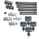 Gleason Reel Fcg15271 Festoon System Kit, Flat, 1.50X2.12, L20 Ft