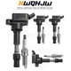 UF816 4X Ignition Coil Packs & Spark Plugs For 16-21 Hyundai Elantra Kia Forte