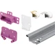 Prime-Line Drawer Track Repair Kit Metal Track 22-1/2 in. Long Replacement