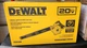 Boxed Dewalt DCE100B 20V Cordless Blower  20 Volt Lithium  For PARTS