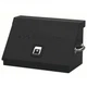Montezuma Triangle Top Chest, Sm200b  Black, Steel, 23-1/2 In W X 13-3/4 In D