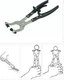 NEW LISLE 17100 FLAT BAND HOSE CLAMP PLIER